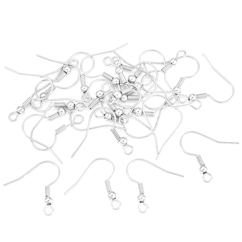 Застежки для сережек YuenZ 200 шт./лот железный крючок изготовления ювелирных