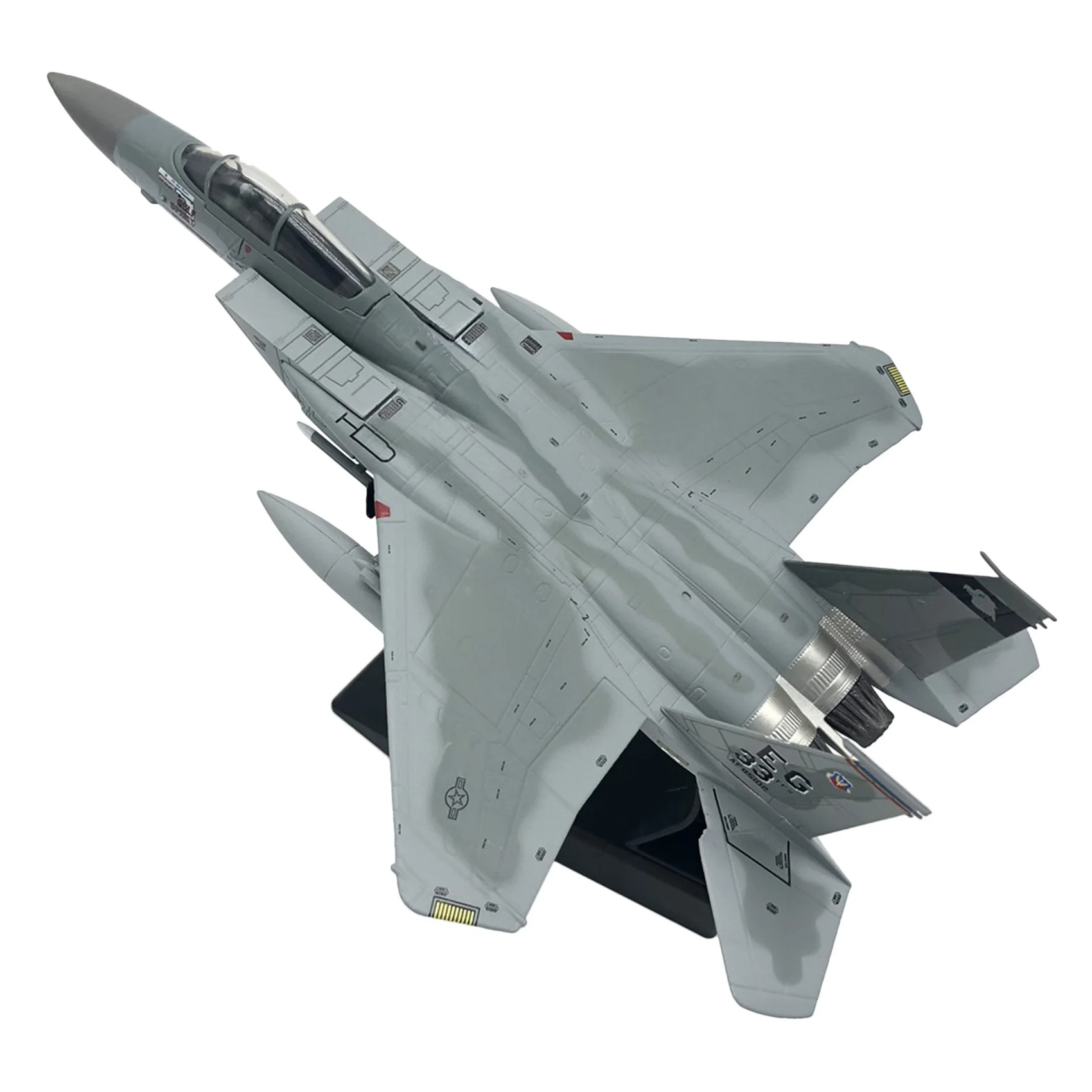Фото 1/100 масштаб литья под давлением самолеты F15 Eagle американский военно-морской самолет модель для коллекции подарок домашний декор для гостиной №1