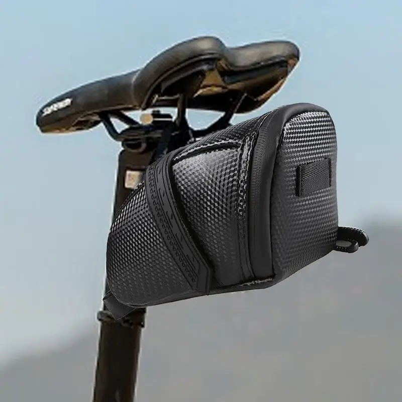 Водонепроницаемая сумка-седло для велосипеда с твердым корпусом задняя сумка