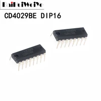10pcs cd4029 cd4029be 4029be dip 16 new original ic good quality chipset in stock dip16