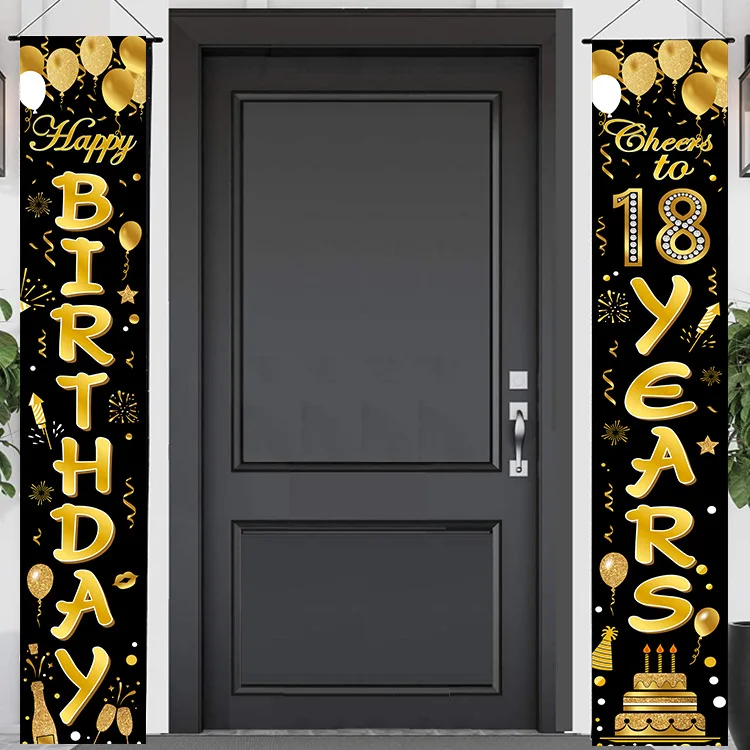 Подвесные флаги на первый день рождения праздничные украшения дверные занавески