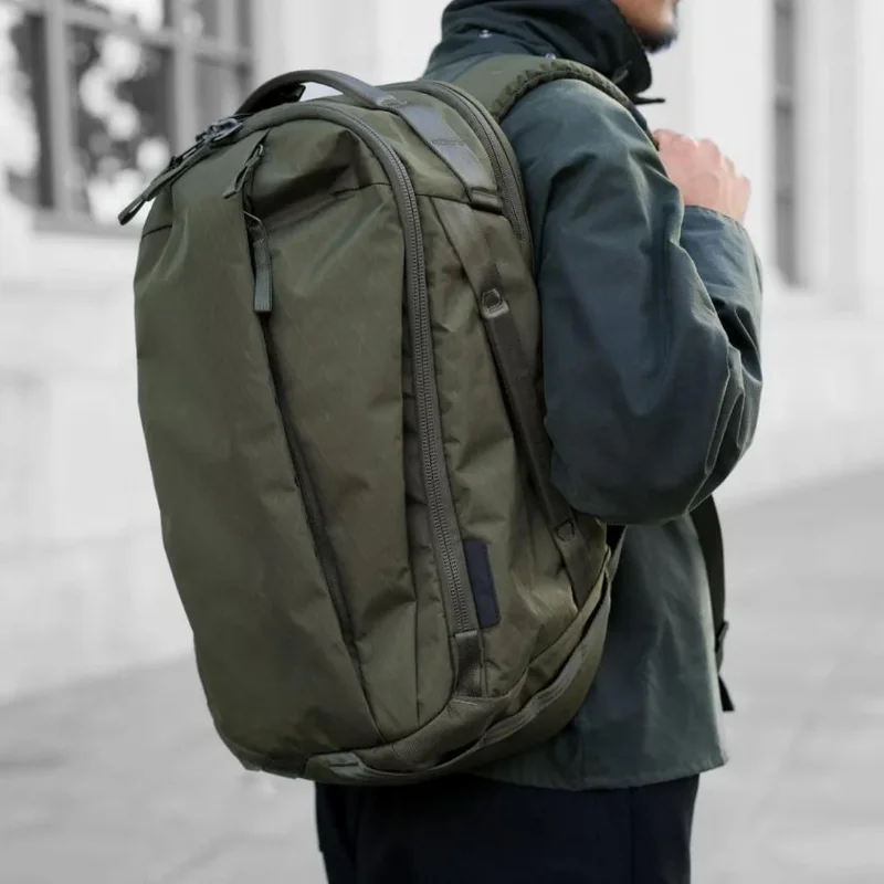 Фото ​ ​ Рюкзак Max EDC X-PAC 26L, водонепроницаемый, большой вместимости, для ноутбука, для активного отдыха, поездок на работу, путешествий, прочный, с множеством карманов, унисекс, городской рюкзак №1