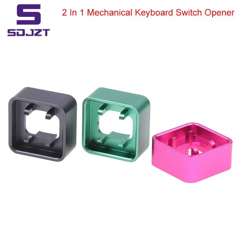 1Pc 2 In 1 Mechanical Keyboard Cnc Metal Switch Opener Shaft Opener For Switch Tester