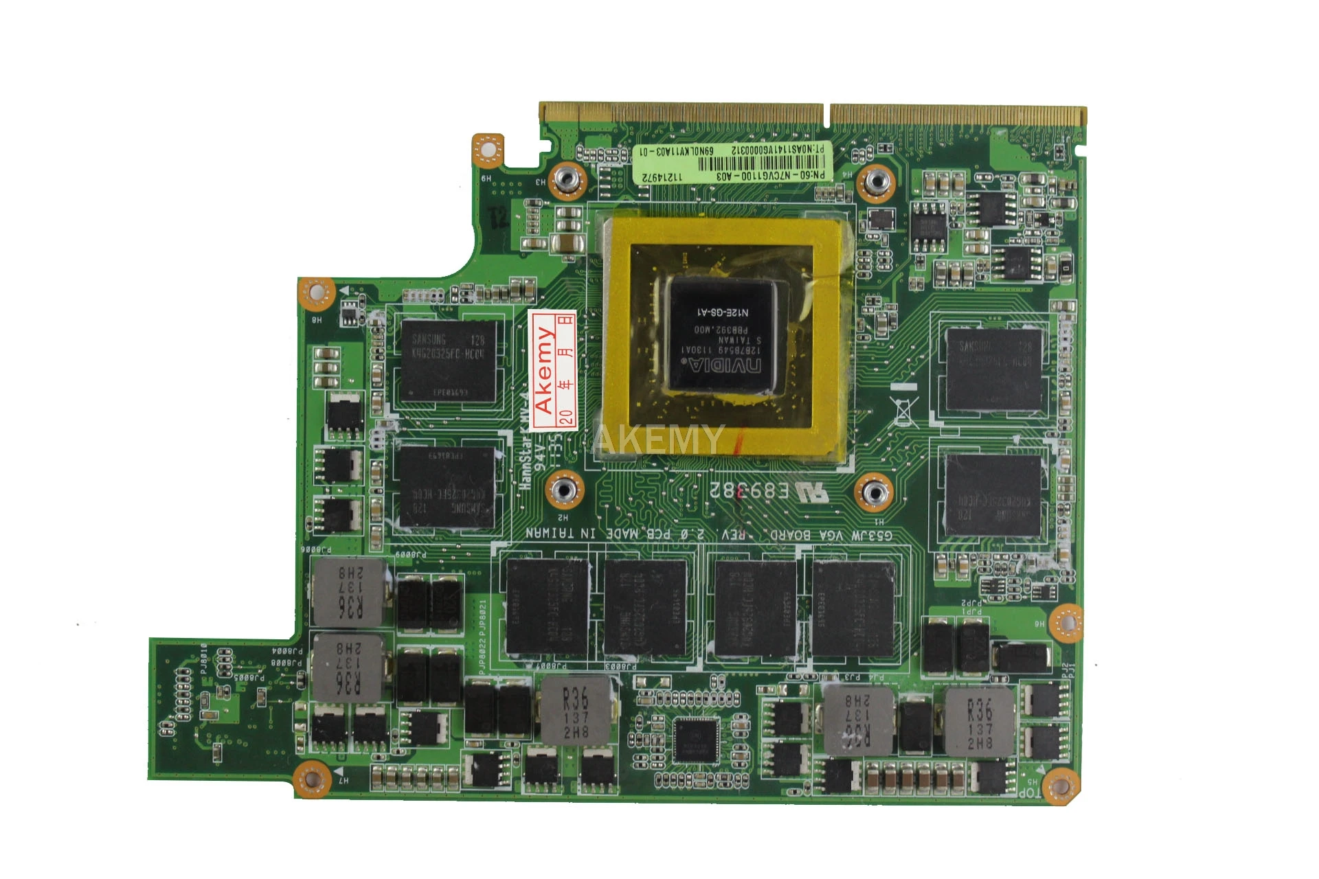 Видеокарта Mxmiii VGA GTX 560m GTX560M для Asus G73SW G73JW G53SW G53SX G53JW VX7 3 Гб 1 шт.