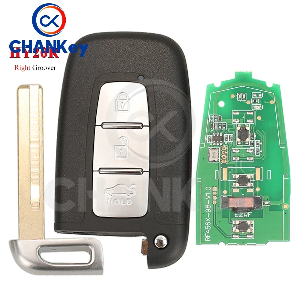 

CHANKey 433 МГц автомобильный дистанционный смарт-ключ для HYUNDAI Tucson IX35 Accent Veloster Sonata Solaris SantaFe Verna I45 I30 SVI-MDFEU03