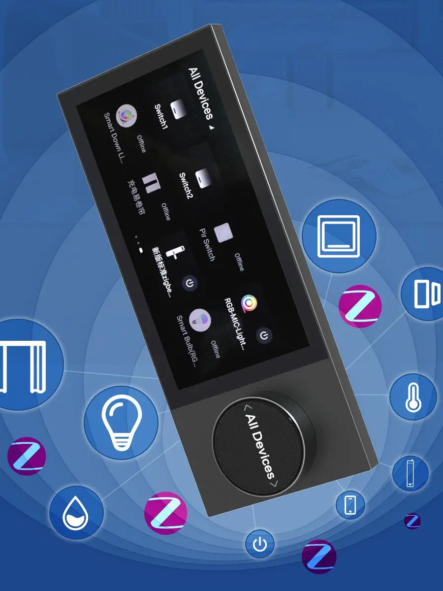 Умная 6-дюймовая сенсорная ЖК-панель центрального управления для домашней