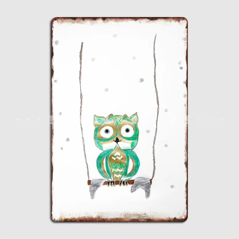 

Owl Fun 1 Metal Sign Custom Pub Kitchen Wall Decor Tin Sign Posters