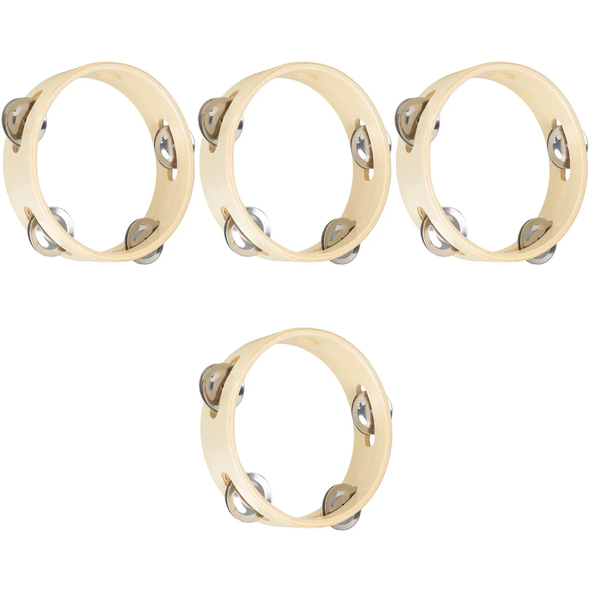 

Tambourine Hand Drum Toy Instrument Kids Metal Percussion Musical Jingles Held Inch Music Tambourines Toys Shaker Single Row