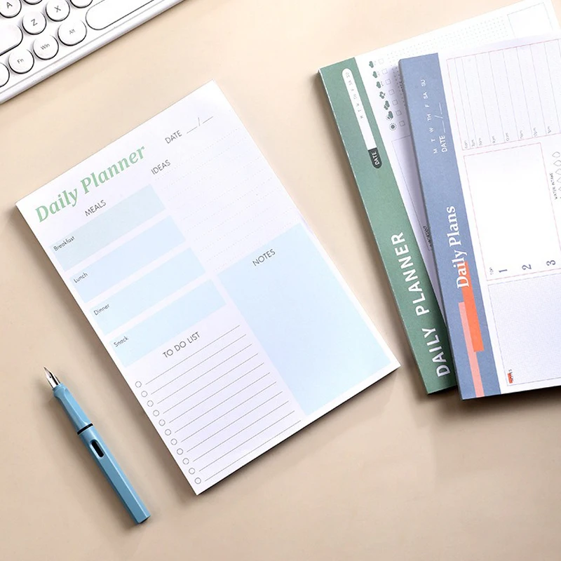 Ежедневник планировка время на 120 страниц рабочий ежедневный план блокнот для