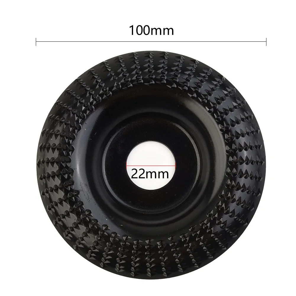 

Grinder Wheel Wood Shaping Wheel 22mm Arbor 4 Inch For Angle Grinders Grinder Wheel Disc Tungsten Carbide Woodworking Durable