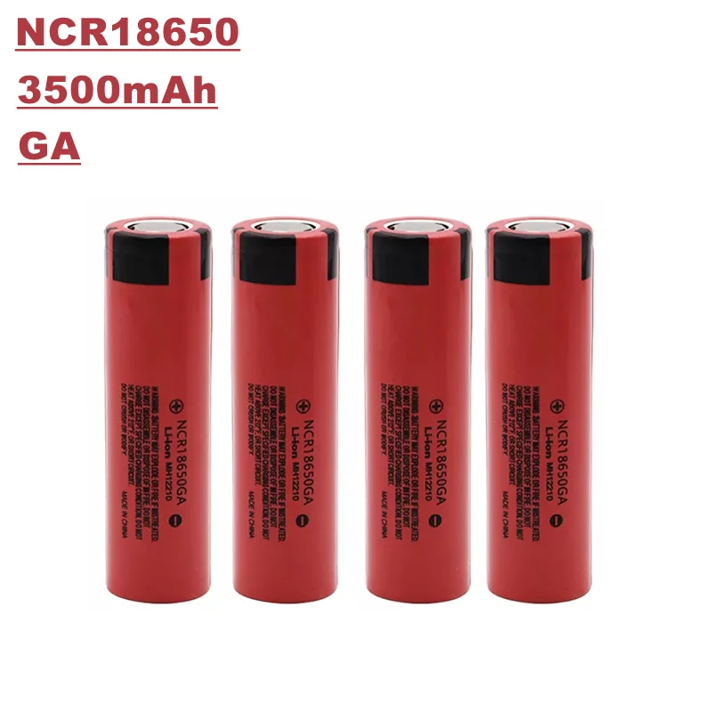 

18650 lithium ion rechargeable battery, GA, 3.7V, 3500 MAH, discharge 30a, used for toys, power tools, battery pack assembly,etc