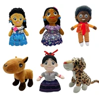 disney flower girls encanto isabella madrigal dolls mirabel luisa charm dress plush toy for kid cosplay princess birthday gift