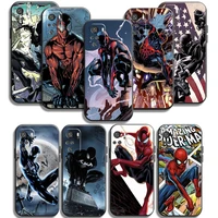 marvel comic avenger phone cases for xiaomi redmi poco x3 gt x3 pro m3 poco m3 pro x3 nfc x3 mi 11 mi 11 lite back cover