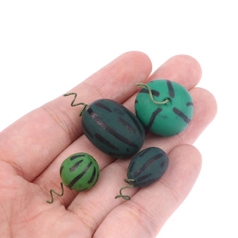 

1:12 DollHouse Simulation Miniature Clay Watermelon Fruit Model DIY Dolls House Life Scene Decor Accessories Toy