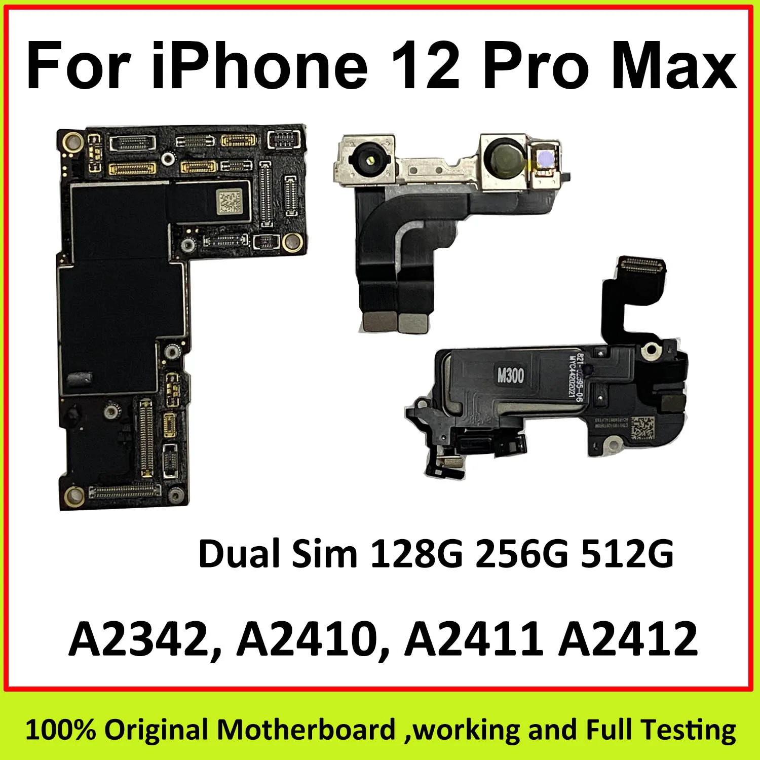 Оригинальная материнская плата Entsperrt для iPhone 12 Pro Max, обновленная материнская плата 128G 256G