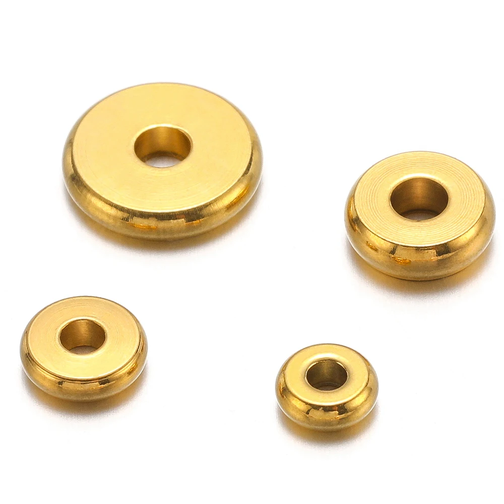 20 шт. 50 бусины из нержавеющей стали