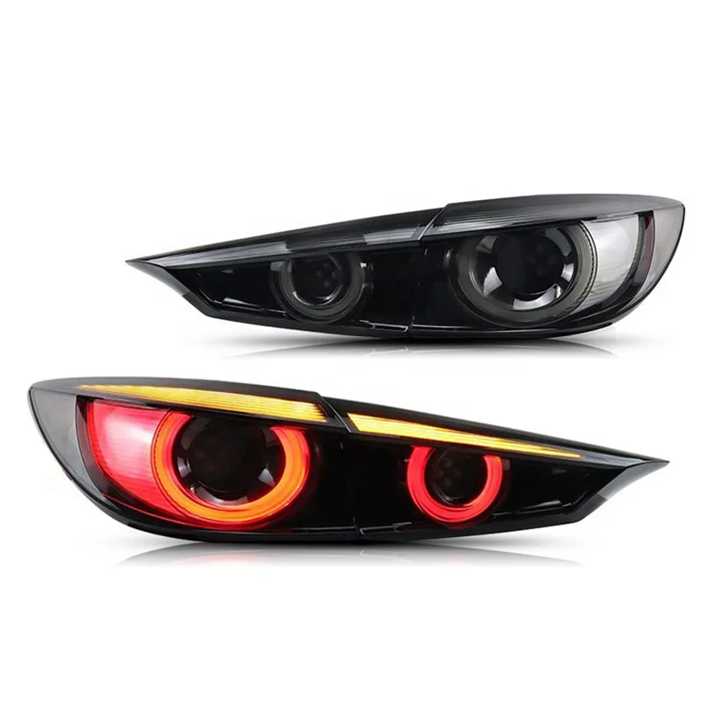 Hochwertige Auto lampe der archaischen Fabrik mit sequentiell мигалка для Mazda 3 Axela 2013-2018 Voll-LED-R almalicht