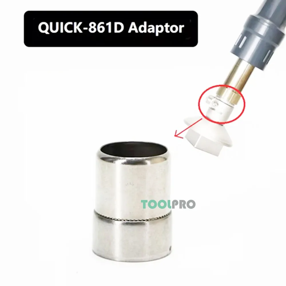Адаптер сопла термофена для 850/858 Quick-861D ATTEN-862D 850 адаптер воздушного квадратный BGA