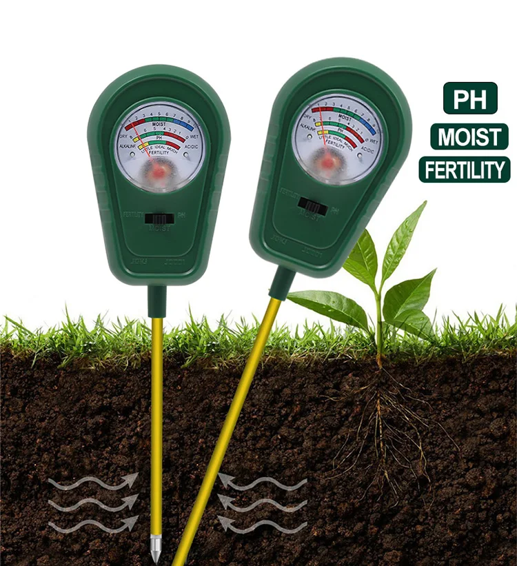 

Садовый измеритель влажности почвы, гигрометр, зонд для полива растений, для экспериментов, комнатный и уличный анализатор влажности почвы