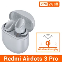 xiaomi redmi airdots 3 pro headset tws genuine wireless headset anc headset bluetooth wireless charging redmi bugs 3 pro headset