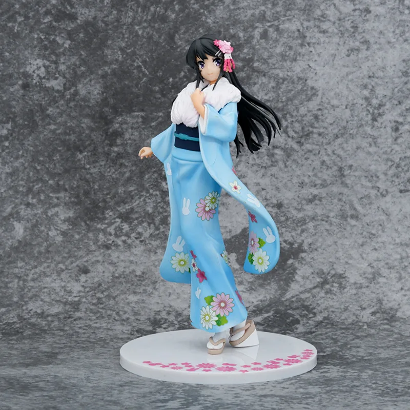 

Фигурка героя аниме Rascal Not Dream of Bunny Girl Senpai Sakurajima Mai кимоно Сексуальные Девушки экшн-фигурка ПВХ Модель декоративные игрушки