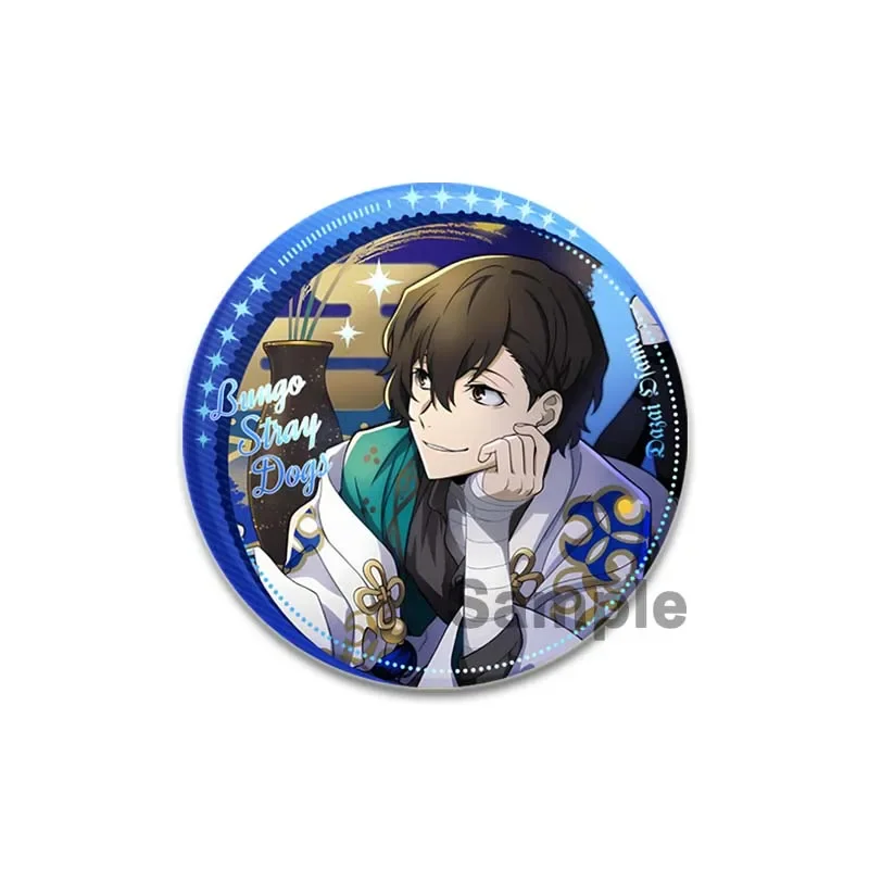 Эмалированные булавки Ryunosuke Akutagawa Nakahara Chuuya Edogawa Rampo