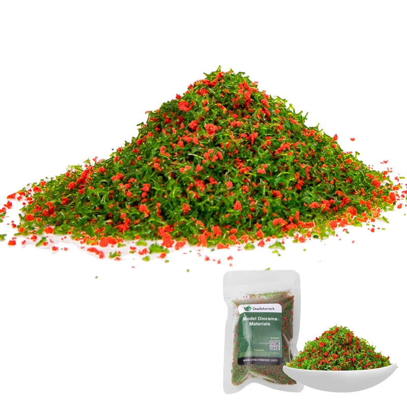 

Simulation Grass Powder/Tree Powder For Diy Making Tree Model HO Train Railway Sandtable Building Scene Layout Diorama Materials