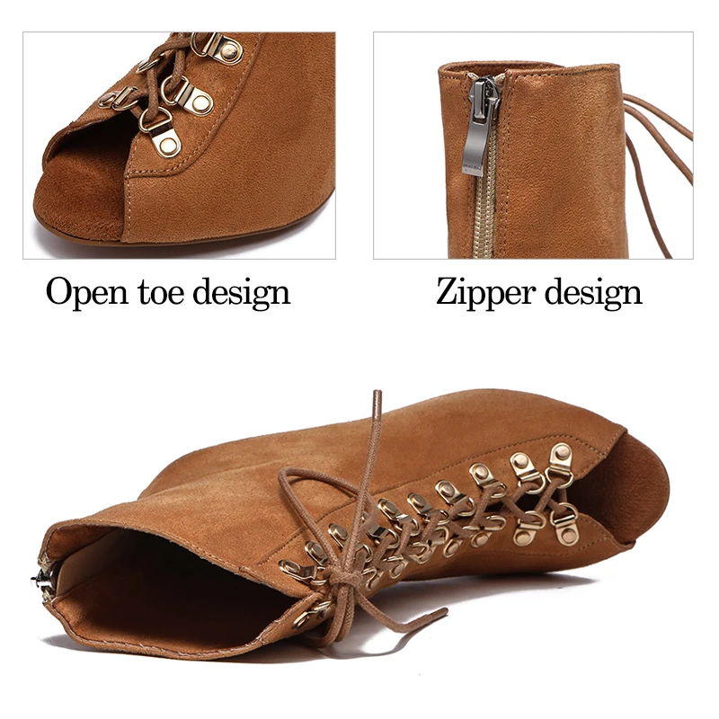 DKZSYIM Women Dance Shoes Jazz Girls Ladies Dancing Shoes High Heels Competition Black Latin Indoor Dance Shoes Party Shoes