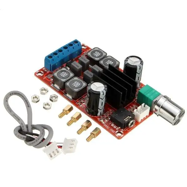

XH-M189 TPA3116D2 Digital Power Amplifier Board Audio Power Amplification Dual Channel Stereo Module