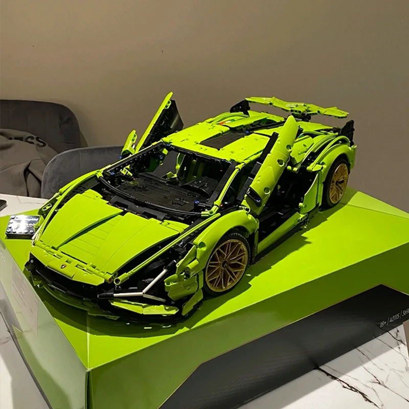 

3696Pcs Super Racing Car Blocks Sportcars Building Blocks Toys Bricks Christmas Gifts For Adult Kids