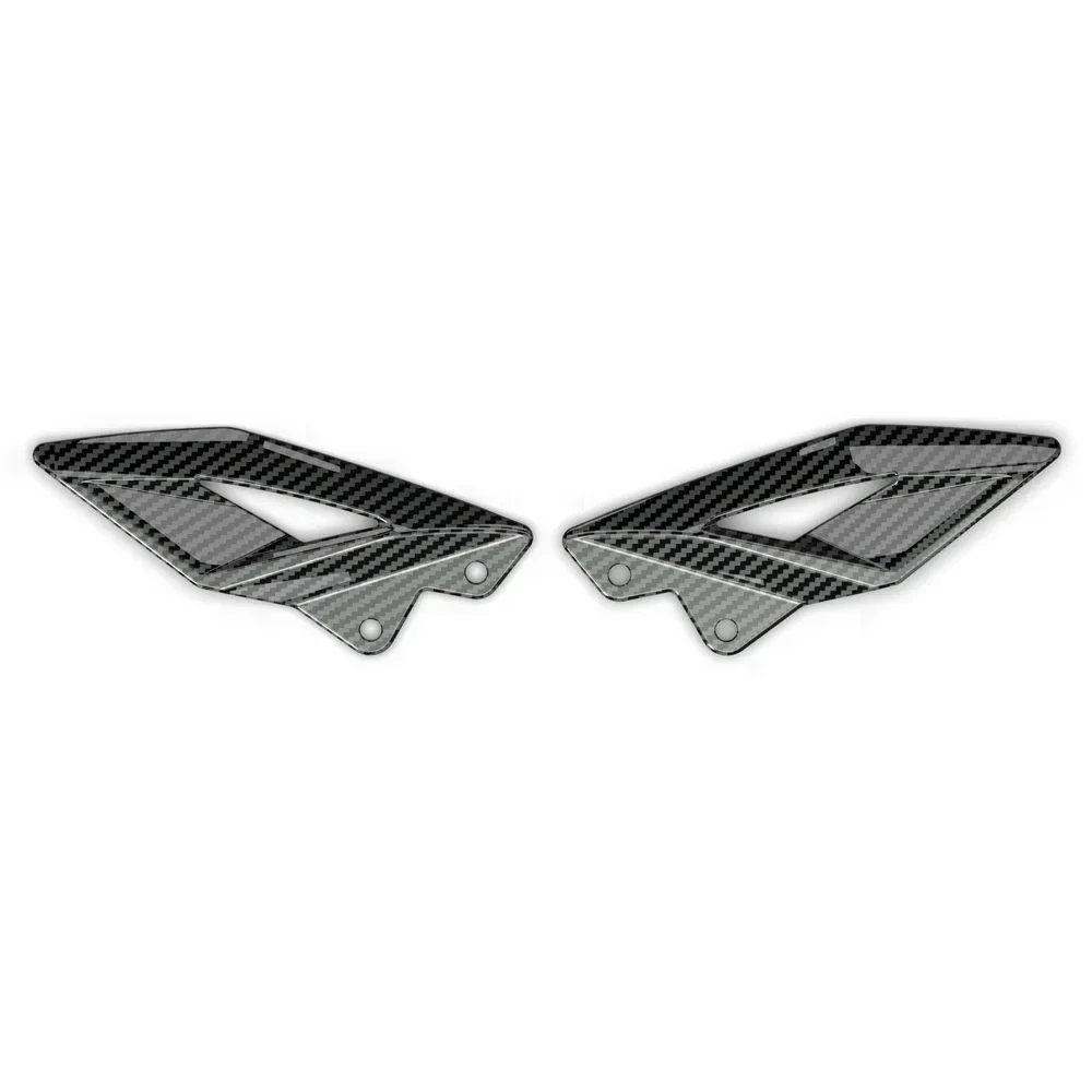 

Для Triumph Street Triple 765/R/RS 2016-2024 Street Triple 660 S 2020-2022 мотоциклетный узор из углеродного волокна, защита пятки