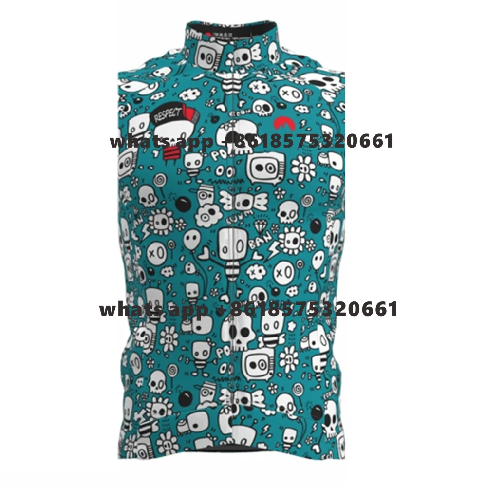 Слоуплайн Велосипедный жилет без рукавов для защиты от ветра для пары.