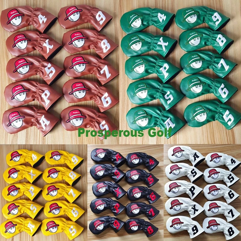 

10 шт., металлические Чехлы для гольфа