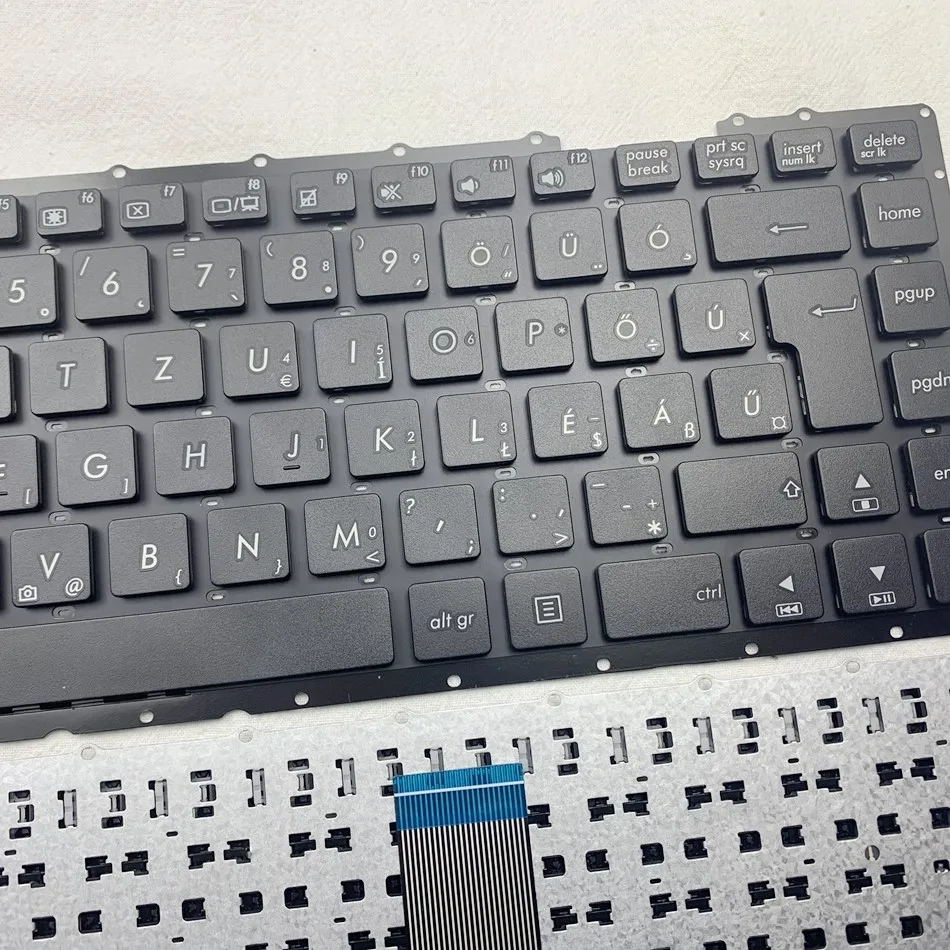 Клавиатура с Венгерской раскладкой для ноутбука ASUS D450 D450C D450CA D450MA D450MAV черная |