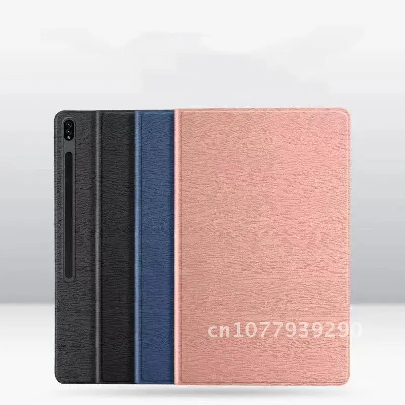 Чехол для Samsung Galaxy Tab S8 Ultra 14 6 умный чехол из искусственной кожи с отделкой под