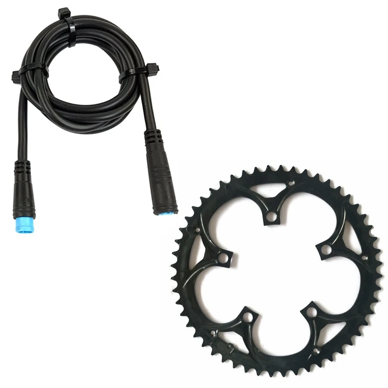 

Лидер продаж, цепное кольцо 52T для электрического велосипеда, для двигателя среднего привода Tongsheng TSDZ2 и удлинительного кабеля для электриче...