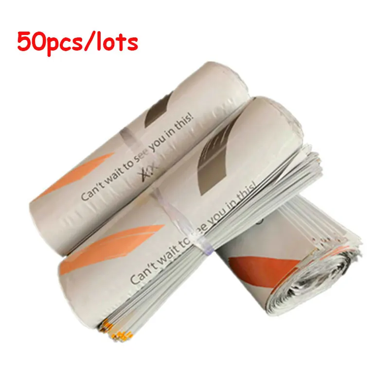 

50pcs Pack Thicken 14 Wires Mail Bag Biodegradable Eco Envelope Postal Mailing Bag 12 Wires Waterproof Self-Seal Courier Bags