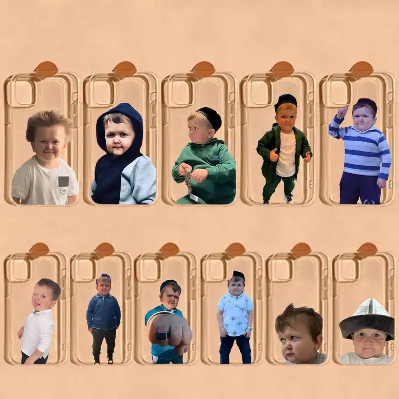 

Funny hasbulla Phone Case For iPhone 14 13 12 11 Pro Max Mini X Xs XR 6 7 8 Plus SE 2020 Transparent Case