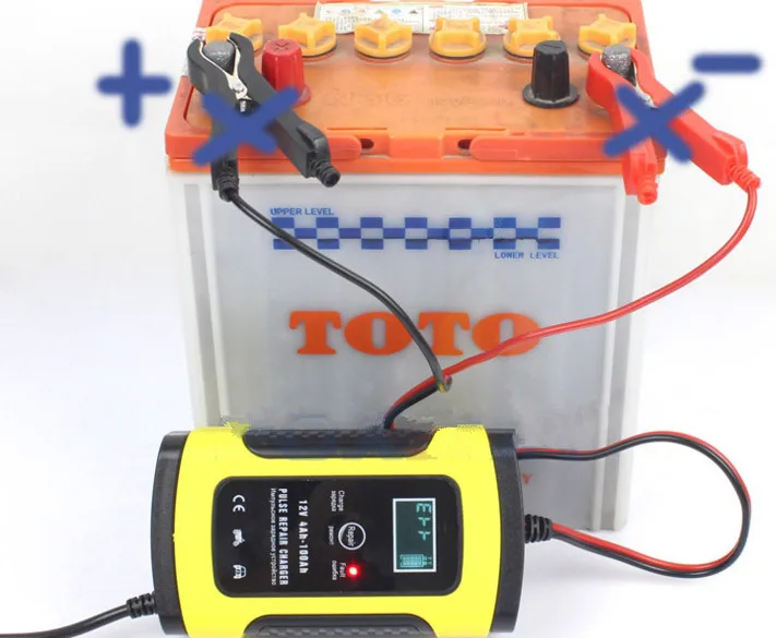 

Automatic Smart 12V Car Battery Charger 5A with LCD Display Auto Pulse Repair Function for AGM GEL Wet Lead Acid