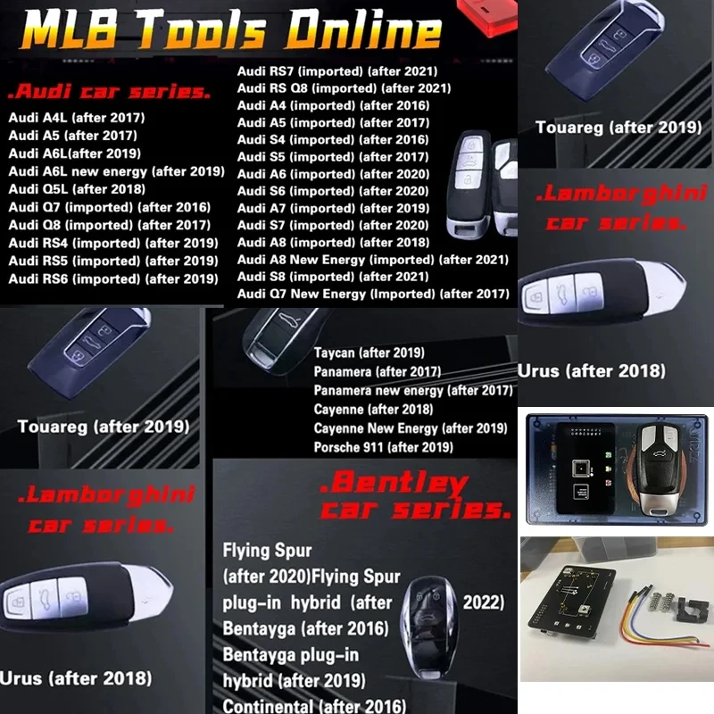 KEYECU 2024 английская версия KYDZ MLB базовый программатор ключей для поколения дилера