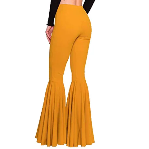 Женские облегающие эластичные повседневные модные длинные брюки Bell Yh8051 из полипропиленовой ткани в городском стиле с высокой талией