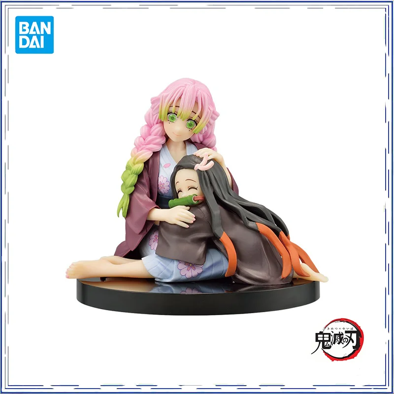 Оригинальная фигурка BANDAI рассекающего демонов, фигурка мастериза Kanroji Mitsuri Kamado Nezuko, аниме фигурка, ПВХ модель на полке, развлечения