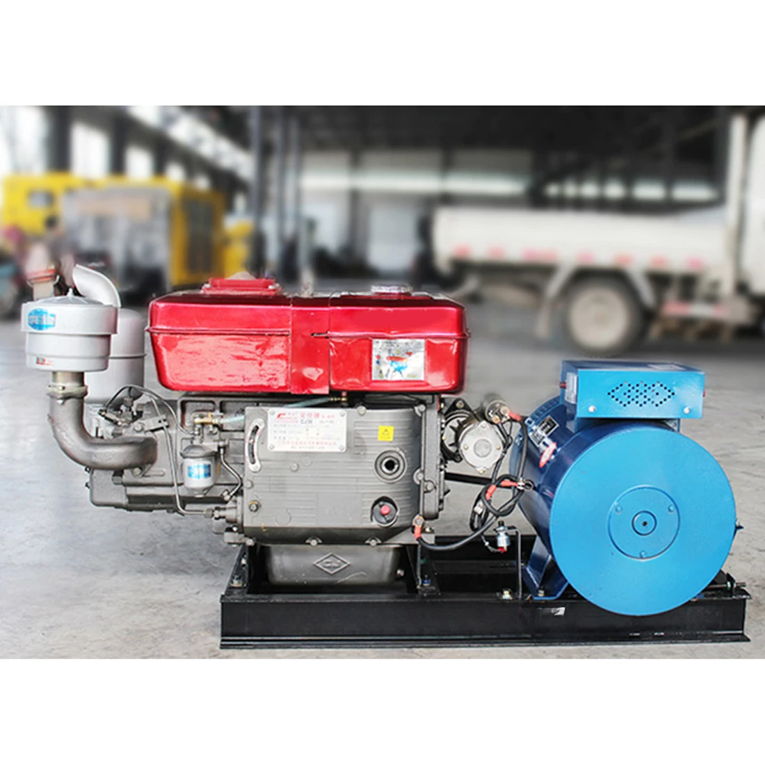 Одноцилиндровый дизельный генератор Бытовой однофазный трехфазный