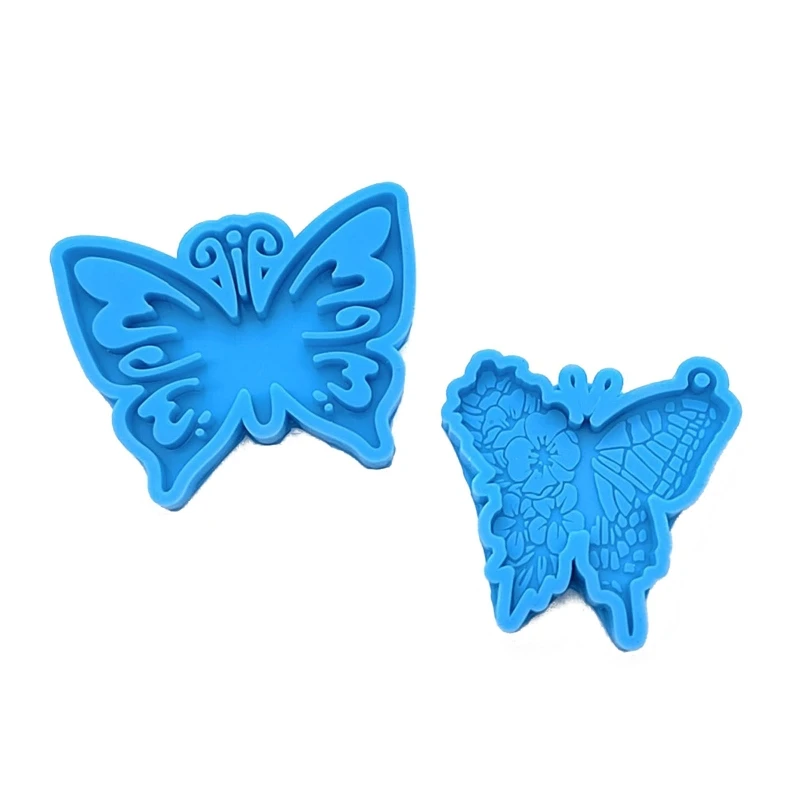 

2x Cute for butterfly формочка для силиконовой Подвески Nice Animal Style форма для полимерной глины