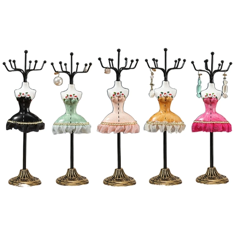 Современный органайзер для хранения ювелирных изделий полки нежная стойка в