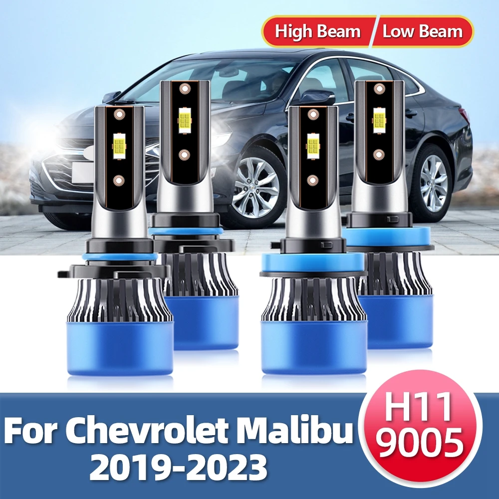 

Roadsun 110 Вт 15000LM Автомобильный светодиодный светильник фара турбо Лампа 12В диод для Chevrolet Malibu налобный фонарь 2019 2020 2021 2022 2023