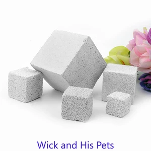 Block Volcanic Parrot Molar Stone Hamster Small Pet Molar Stone Rabbit Guinea Pig Volcanic Rock Bite Resistant Bird Supplies Toy