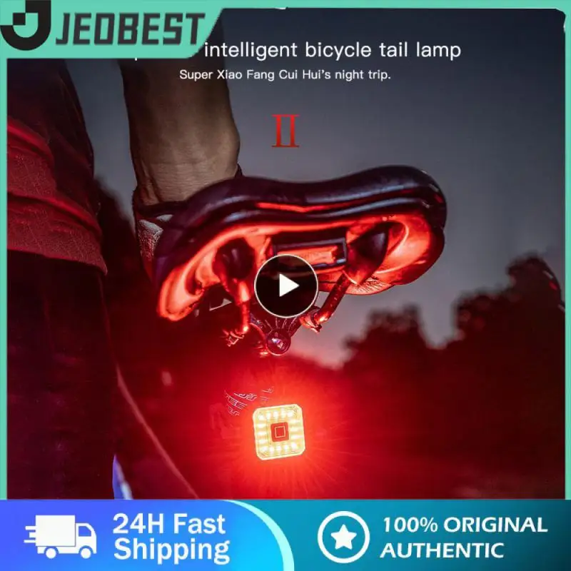 

Bike Tail Light Ultra Bright LED Bike Light Rechargeable Auto On/Off IPX4 Waterproof Brake Sensing Light Car Headlight Bulbs