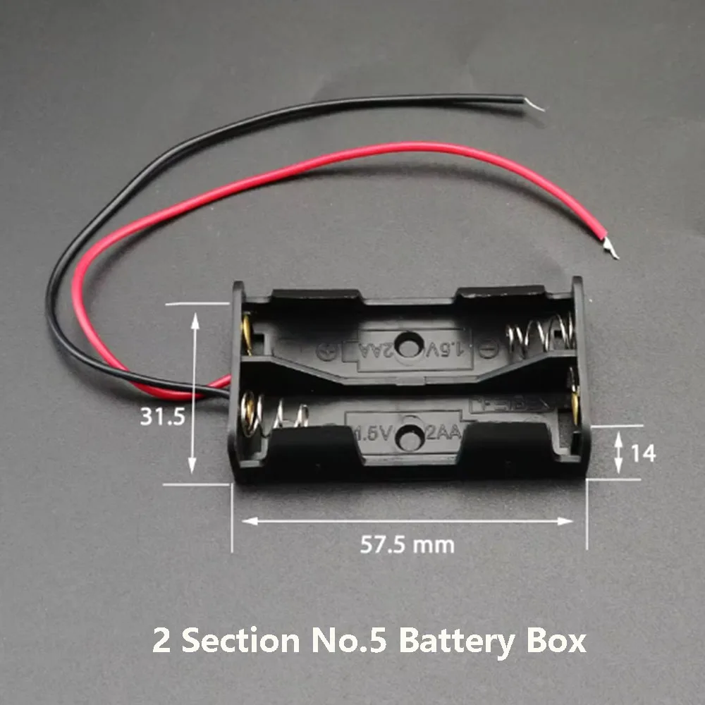 Чехлы для аккумуляторов AA 1X2X3X4X5X6X No 5 хранения 1 2 3 4 6 слотов Контейнер батарей с