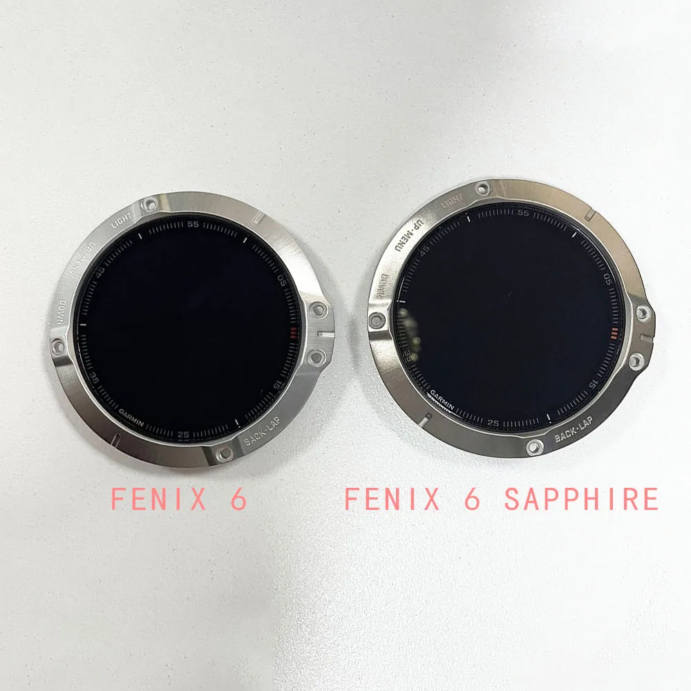 

1.3" LCD Screen For GARMIN Fenix 6 Fenix6 Fenix 6 Sapphire Fenix6sapphire 47mm Front Cover Case LCD Display Screen Part Repair